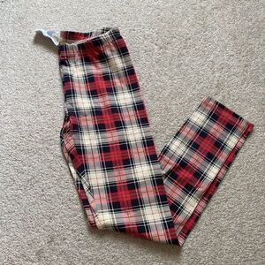 💎NEW! Forever 21 Girls Plaid Red Leggings